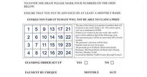 lotto standing order